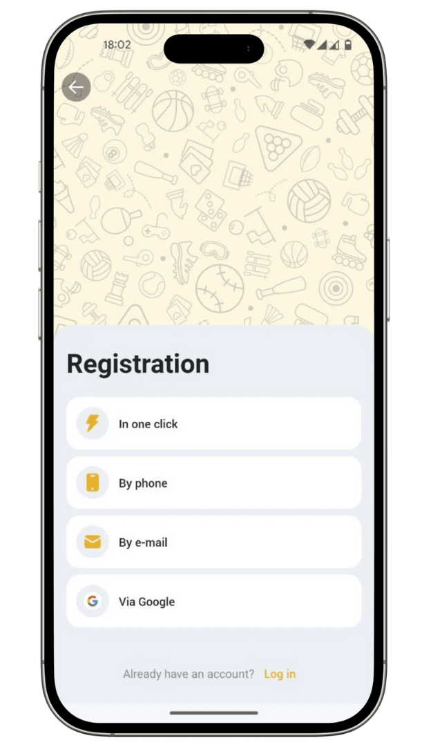 How to register in Melbet App?